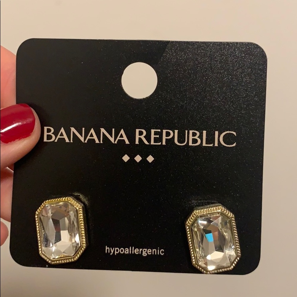 Sparkly silver earrings!